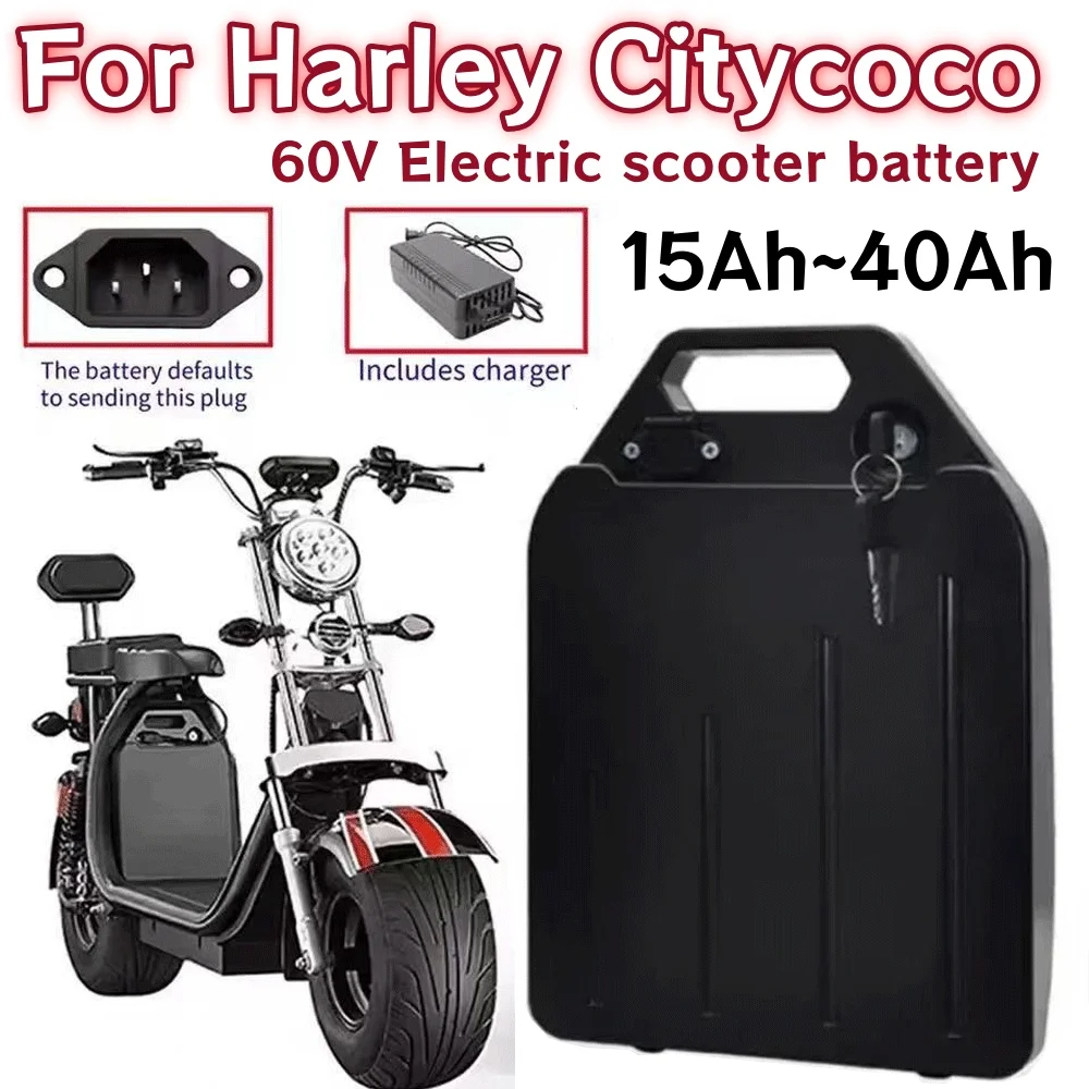 2026 60V 15Ah-40Ah electric motorcycle waterproof 18650 lithium battery suitable for Harley Citycoco electric scooter battery
2026 60V 15Ah-40Ah electric motorcycle waterproof 18650 lithium battery suitable for Harley Citycoco electric scooter battery