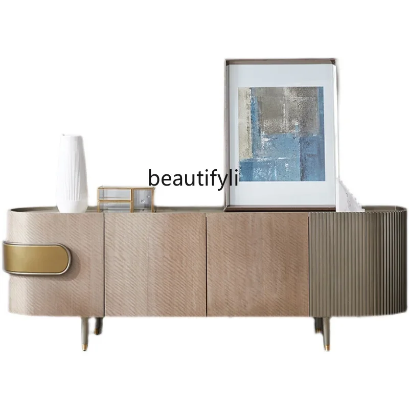 American light luxury modern TV cabinet modern simple wind storage cabinet minimalist furniture European floor cabinet
American light luxury modern TV cabinet modern simple wind storage cabinet minimalist furniture European floor cabinet
