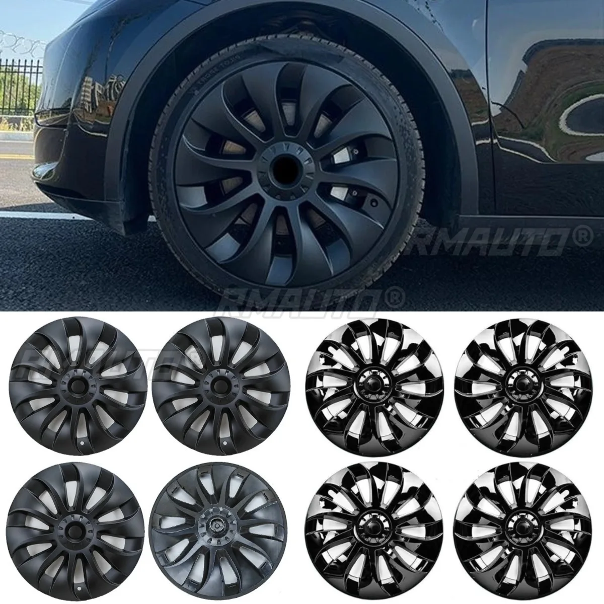 20inch Hub Cap For Tesla Model Y 2019-2023 Body Kit Wheel Cap Automobile Tire Wheel Hubcap Cover Modification Part
20inch Hub Cap For Tesla Model Y 2019-2023 Body Kit Wheel Cap Automobile Tire Wheel Hubcap Cover Modification Part