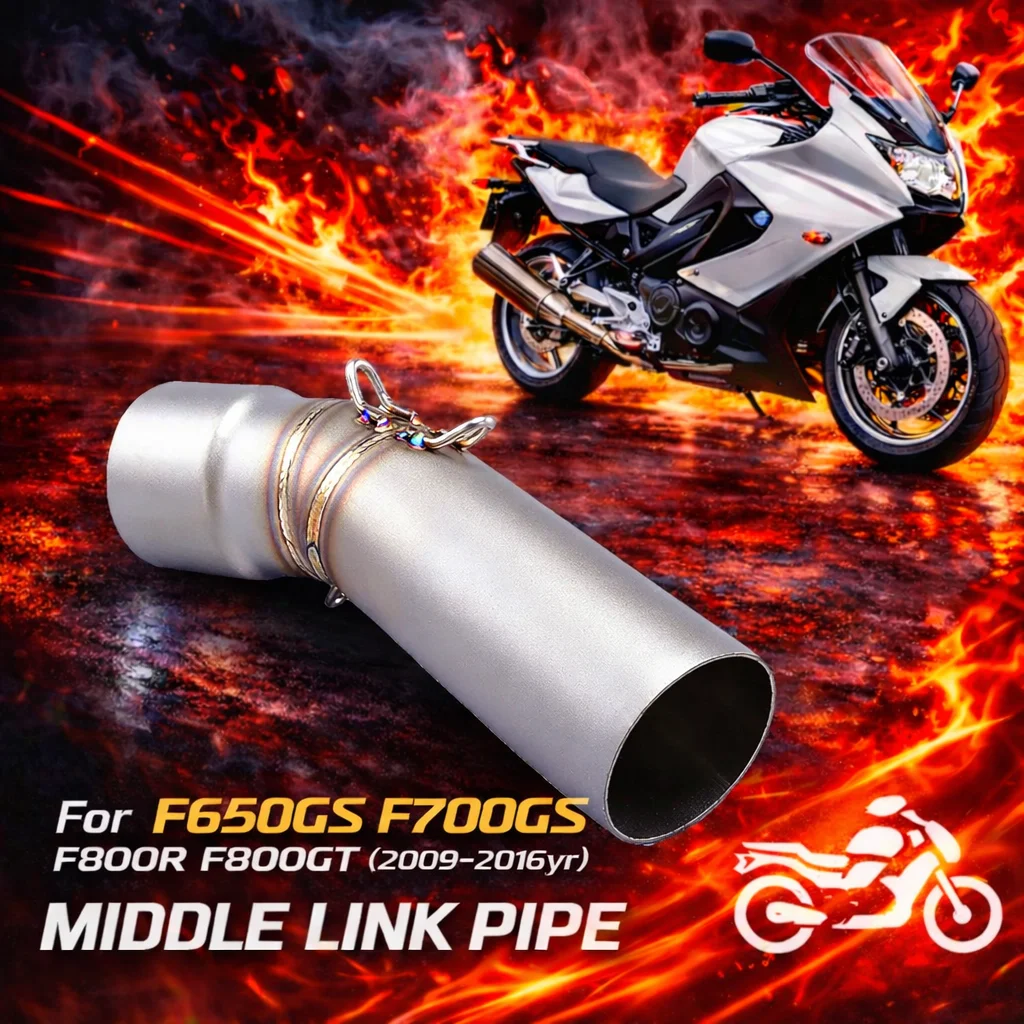 For F650GS F700GS F800GS F800R F800GT 2009-2016yr Motorcycle Exhaust System Slip On Exhaust Muffler Tips Mid Link Pipe
For F650GS F700GS F800GS F800R F800GT 2009-2016yr Motorcycle Exhaust System Slip On Exhaust Muffler Tips Mid Link Pipe