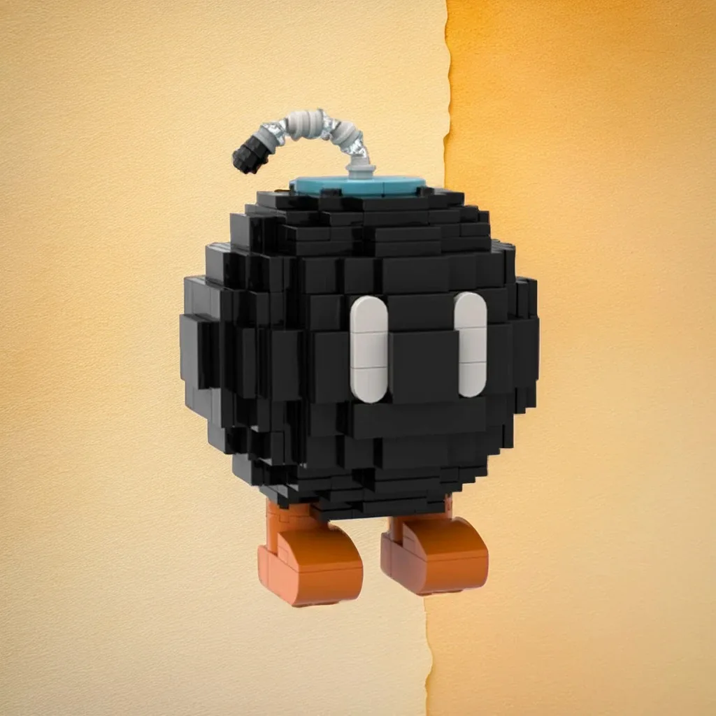 260PCS MOC Game Series Maring Bob Omb Model Technology DIY Creative Building Blocks Display Birthday Gift Collectible Building
260PCS MOC Game Series Maring Bob Omb Model Technology DIY Creative Building Blocks Display Birthday Gift Collectible Building