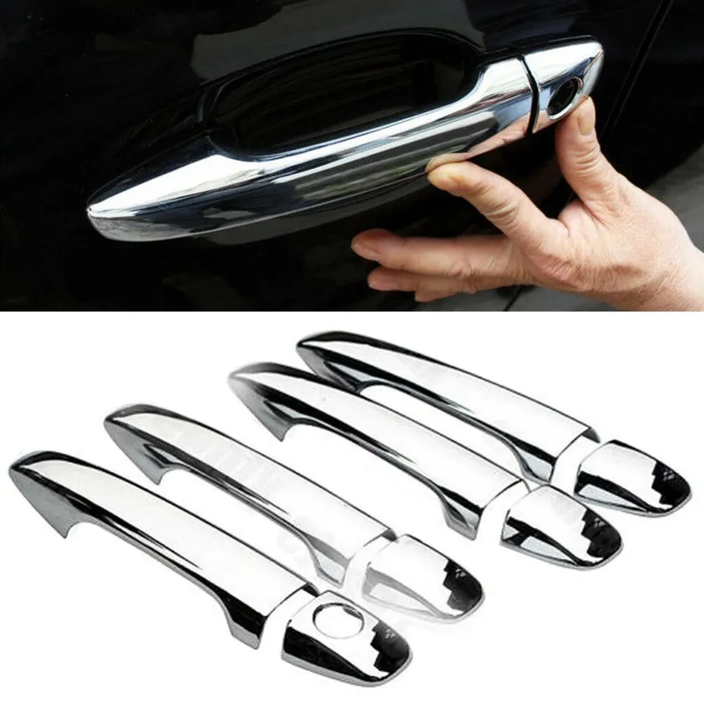 4pcs Chrome Car Exterior Door Handle Bar Decoration Trim Cover For Subaru Forester 2013 2014 2015 2016 2017 2018
4pcs Chrome Car Exterior Door Handle Bar Decoration Trim Cover For Subaru Forester 2013 2014 2015 2016 2017 2018