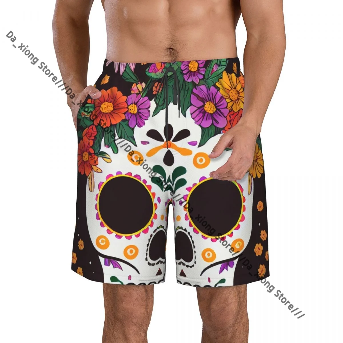 Mens Swimwear Swim Short Trunk Day Of The Dead In Mexican Beach Board Shorts Swimming Surffing shorts
Mens Swimwear Swim Short Trunk Day Of The Dead In Mexican Beach Board Shorts Swimming Surffing shorts