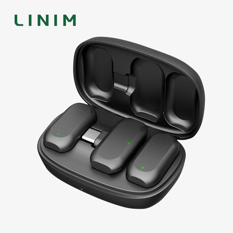 LINIM A8 Mini Wireless Lavalier Lapel Microphone with Charging for Type-C Phone Live Broadcast Audio Video Recording Vlog
LINIM A8 Mini Wireless Lavalier Lapel Microphone with Charging for Type-C Phone Live Broadcast Audio Video Recording Vlog