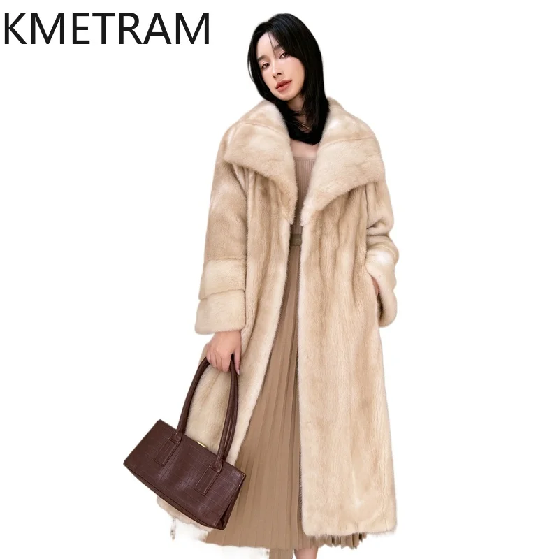 Real Mink Fur Coat Women Elegant Long Fur Jacket for Woman Fashion New in Coats Winter Womans Clothing 2025 Fourrures Femmes
Real Mink Fur Coat Women Elegant Long Fur Jacket for Woman Fashion New in Coats Winter Womans Clothing 2025 Fourrures Femmes