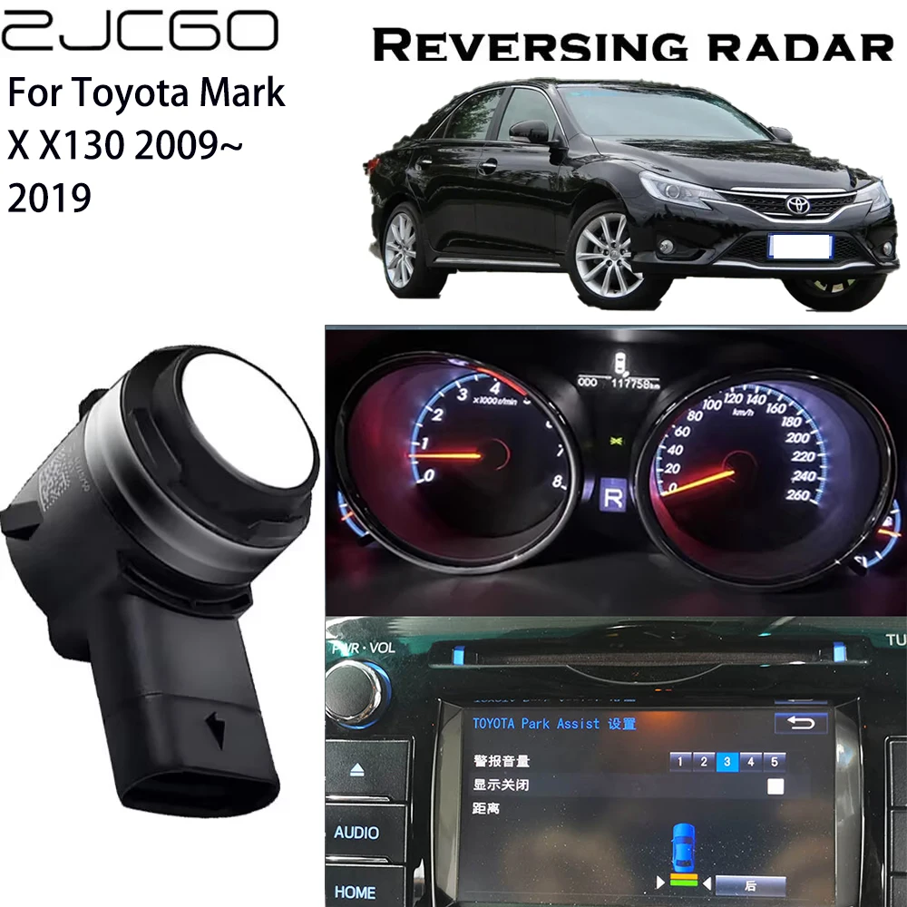 ZJCGO Original Sensors Parking Sensor Assistance Backup Radar Buzzer System For Toyota Mark X X130 2009~2019
ZJCGO Original Sensors Parking Sensor Assistance Backup Radar Buzzer System For Toyota Mark X X130 2009~2019