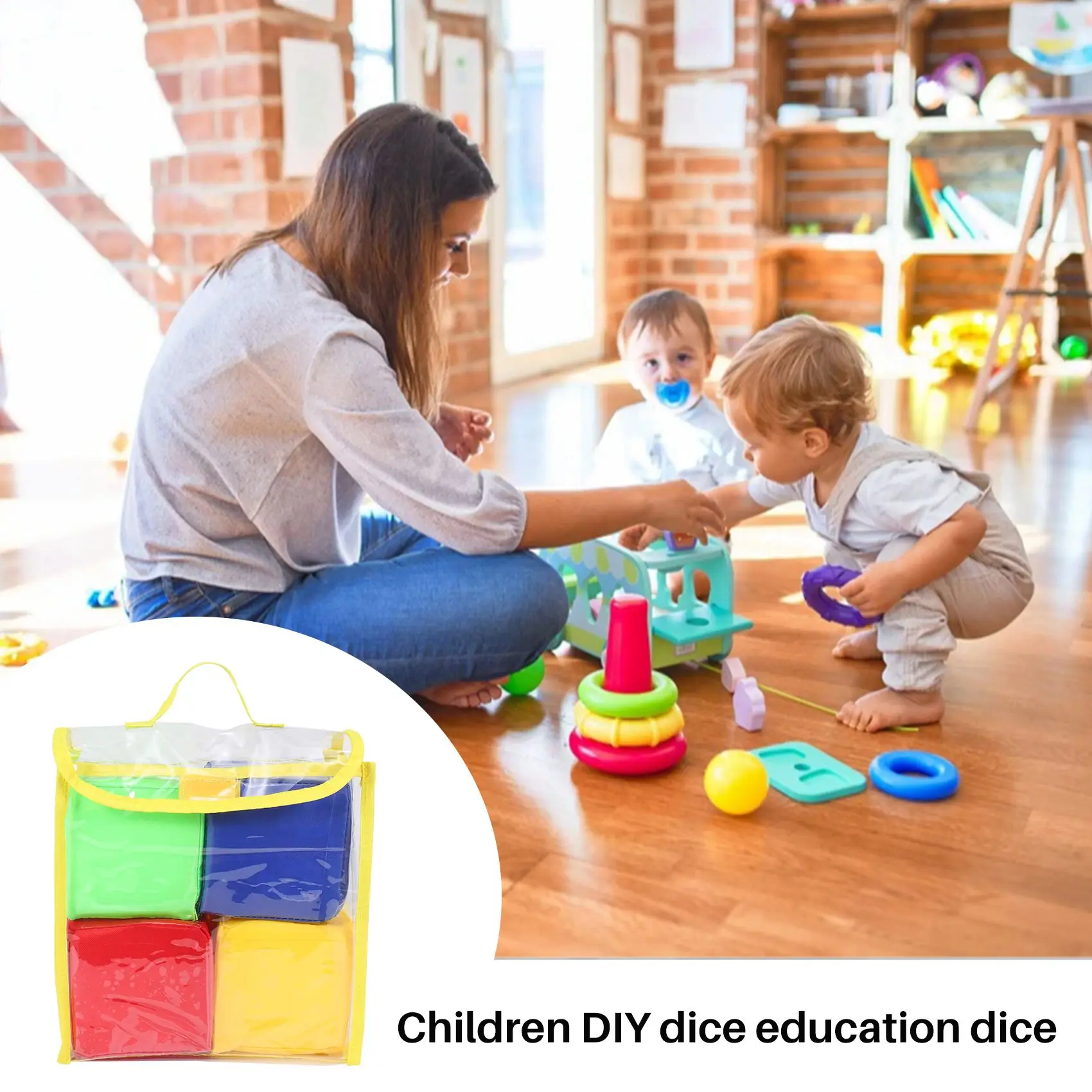 A72Z DIY Education Playing Dice, Pocket Squares ,Photo Pocket Foam Stacking Blocks - Set Of 4
A72Z DIY Education Playing Dice, Pocket Squares ,Photo Pocket Foam Stacking Blocks - Set Of 4