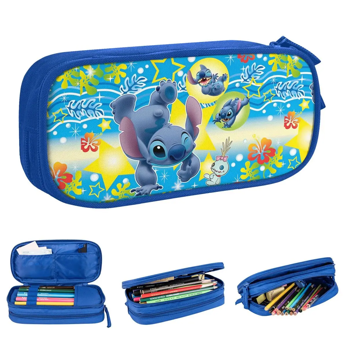 Stitch Swim Cartoon Pencil Cases Blue Pen Box Bag Girls Boys Large Storage Students School Cosmetic Pencilcases
Stitch Swim Cartoon Pencil Cases Blue Pen Box Bag Girls Boys Large Storage Students School Cosmetic Pencilcases