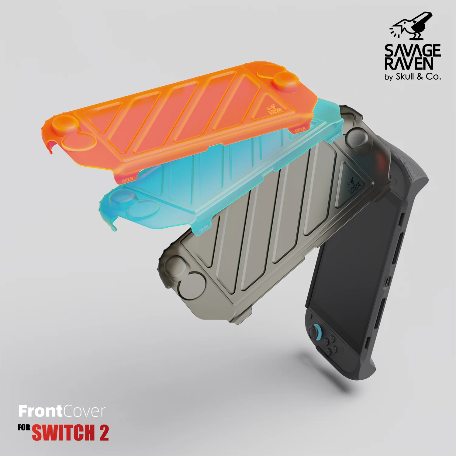 Savage Raven by Skull & Co. StandGrip Front Case Cover for Nintendo Switch 2 Hard-Shell Front Cover Portable Protective Case
Savage Raven by Skull & Co. StandGrip Front Case Cover for Nintendo Switch 2 Hard-Shell Front Cover Portable Protective Case