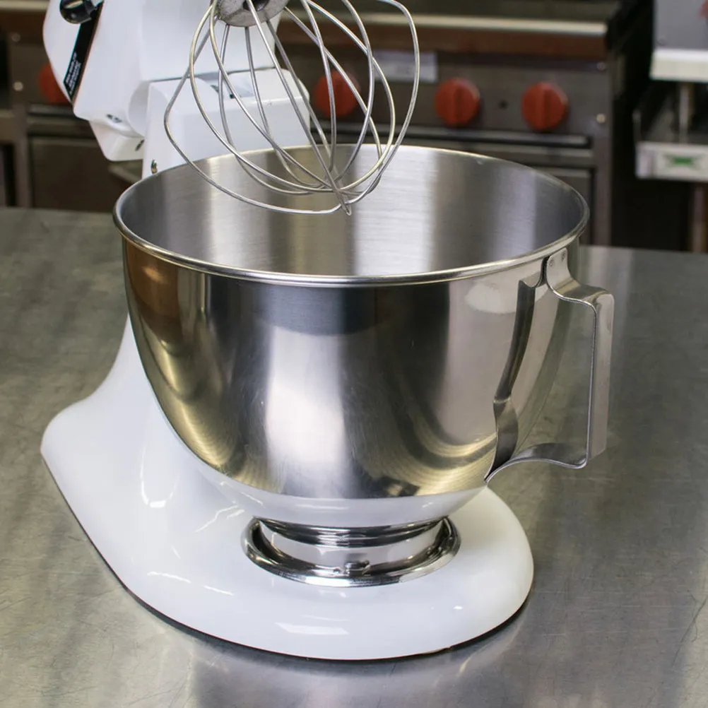 Stainless Steel Mixing Bowl 4.5L Flat Bottom Dishwasher Safe Heavy Duty Kitchen Mixer Bowl Replacement for Stand Mixer Baking
Stainless Steel Mixing Bowl 4.5L Flat Bottom Dishwasher Safe Heavy Duty Kitchen Mixer Bowl Replacement for Stand Mixer Baking