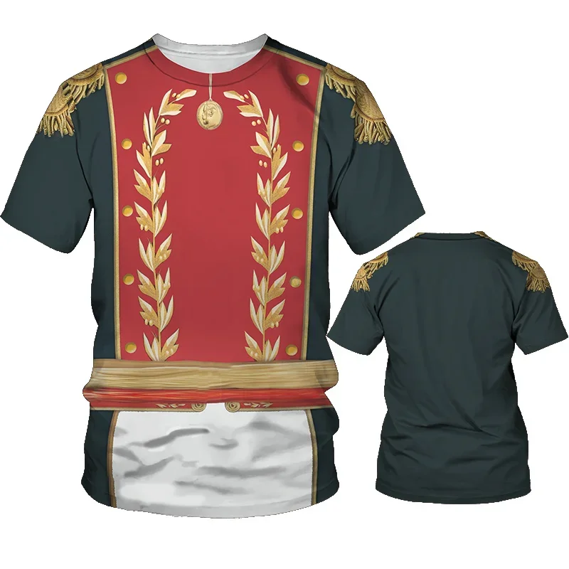 3D Print Captain General Uniform T Shirts For Men Cosplay Funny Tee Tops Streetwear Casual Oversized Men Tshirt Ropa Hombre
3D Print Captain General Uniform T Shirts For Men Cosplay Funny Tee Tops Streetwear Casual Oversized Men Tshirt Ropa Hombre