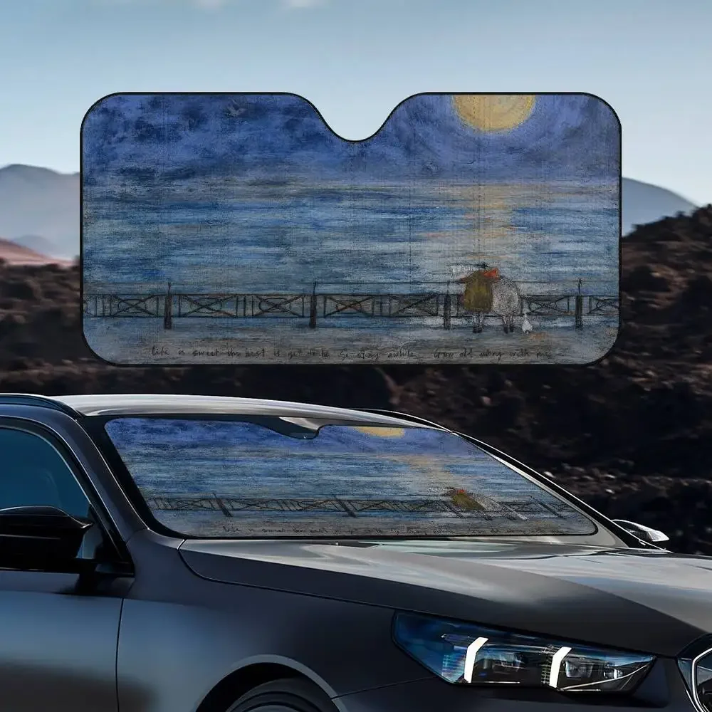 Sam Toft Sun Visor Foldable Universal Car Windshield Sun Shade UVProtection Heat Insulation Foldable Cover
Sam Toft Sun Visor Foldable Universal Car Windshield Sun Shade UVProtection Heat Insulation Foldable Cover