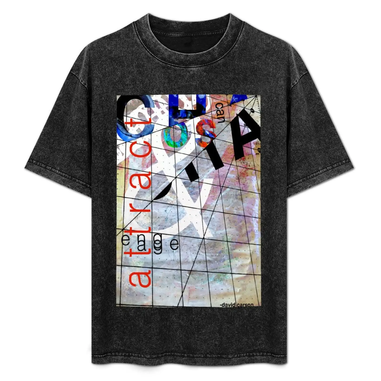 David Carson Chaos Typography T-Shirt Plus Size Loose Fit T-Shirt
David Carson Chaos Typography T-Shirt Plus Size Loose Fit T-Shirt