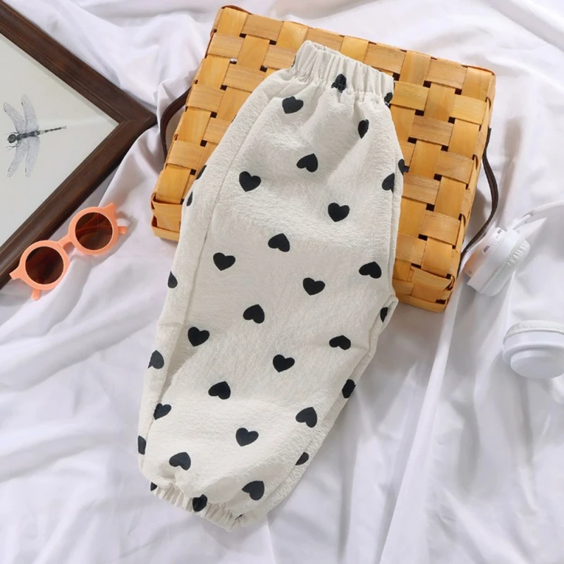 Sweet Girls Pants Baby Kids Casual Loose Harem Pants Heart Print Spring Summer Girl Breathable Pant Children Clothing
Sweet Girls Pants Baby Kids Casual Loose Harem Pants Heart Print Spring Summer Girl Breathable Pant Children Clothing