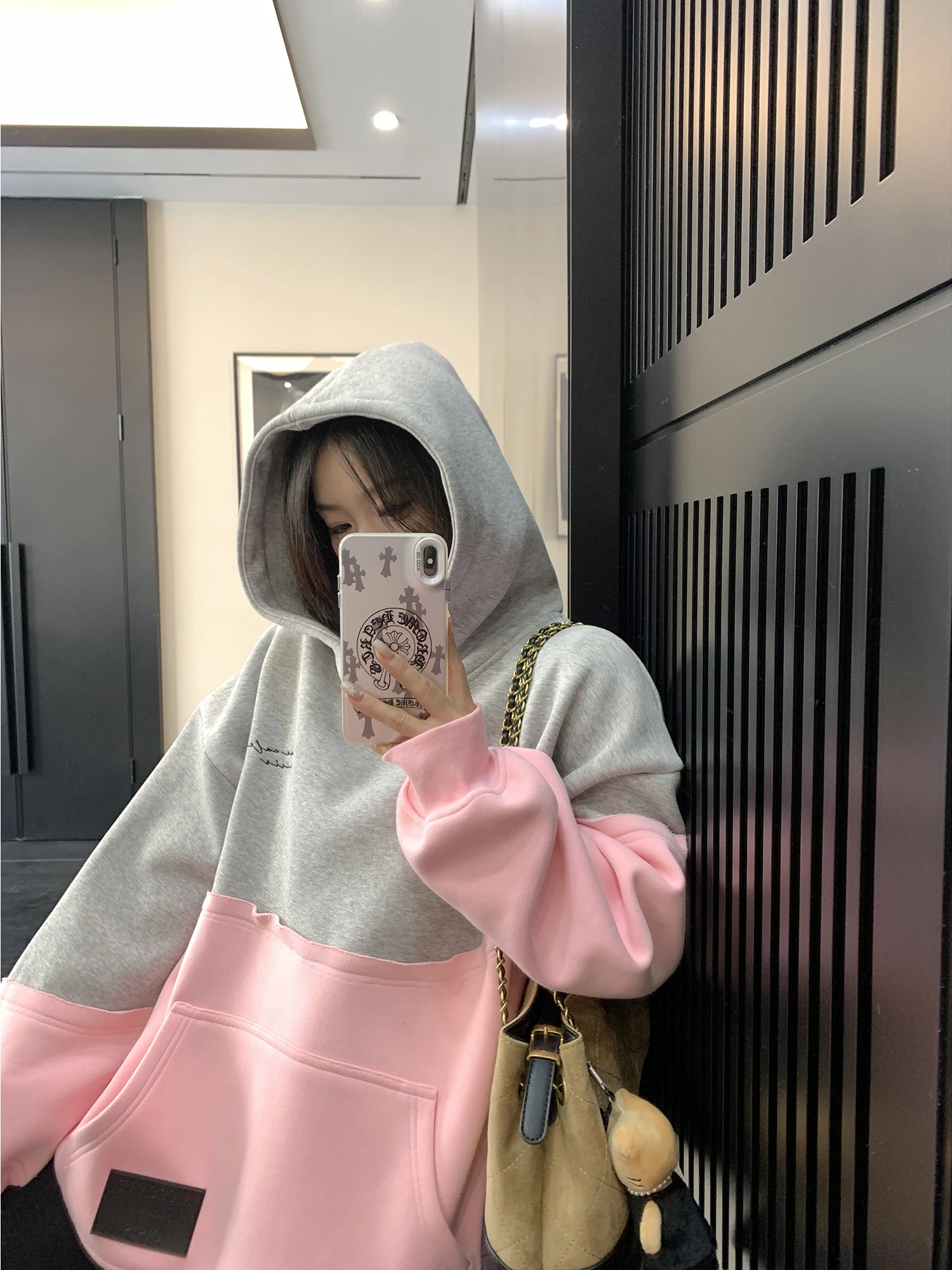 Зимняя женская толстовка Oisis с флисовой подкладкой, цветными блоками и пэчворком, оверсайз, повседневная уличная одежда, с длинными рукавами, хлопковая толстовка
Зимняя женская толстовка Oisis с флисовой подкладкой, цветными блоками и пэчворком, оверсайз, повседневная уличная одежда, с длинными рукавами, хлопковая толстовка