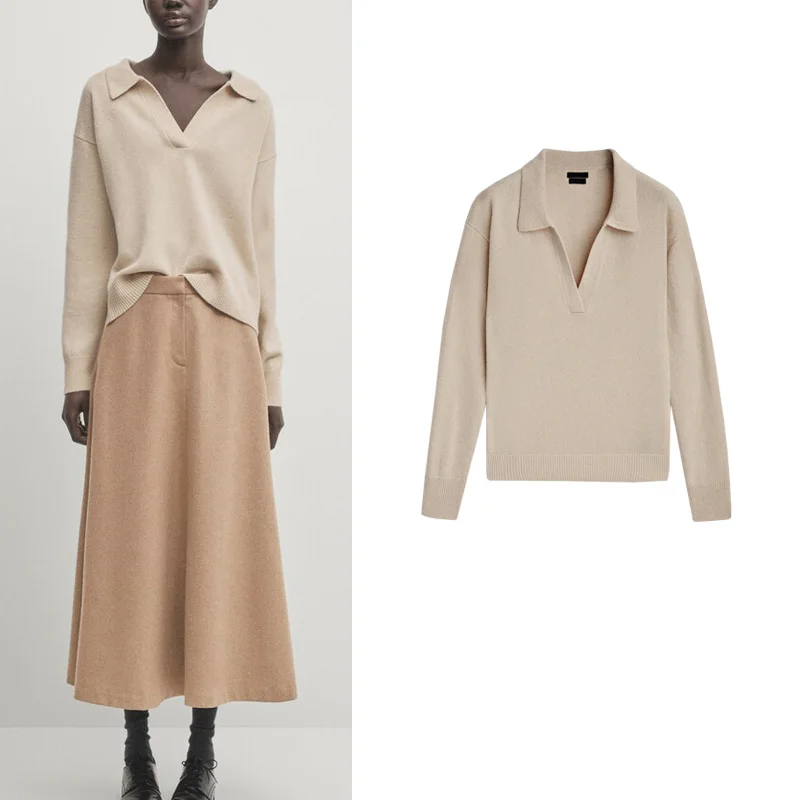 Faionable Ne вязаный шерстяной свитер, женский осенне-зимний новый универсальный длинный свек, топ обычной длины
Faionable Ne вязаный шерстяной свитер, женский осенне-зимний новый универсальный длинный свек, топ обычной длины