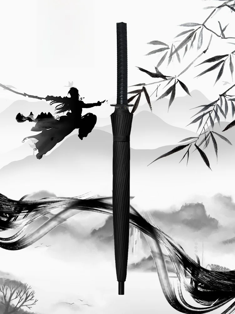 Большой мужской зонт-самурай с длинной ручкой, стильный зонт-нож для студентов, зонт-меч, аниме-зонт в ретро-стиле, индивидуальный дизайн, Рай...
Большой мужской зонт-самурай с длинной ручкой, стильный зонт-нож для студентов, зонт-меч, аниме-зонт в ретро-стиле, индивидуальный дизайн, Рай...