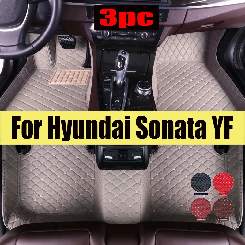 For Hyundai Sonata YF 2014 2013 2012 2011 Car Floor Mats Interior Auto Parts Custom Waterproof Covers Leather Carpet trunk mat
For Hyundai Sonata YF 2014 2013 2012 2011 Car Floor Mats Interior Auto Parts Custom Waterproof Covers Leather Carpet trunk mat