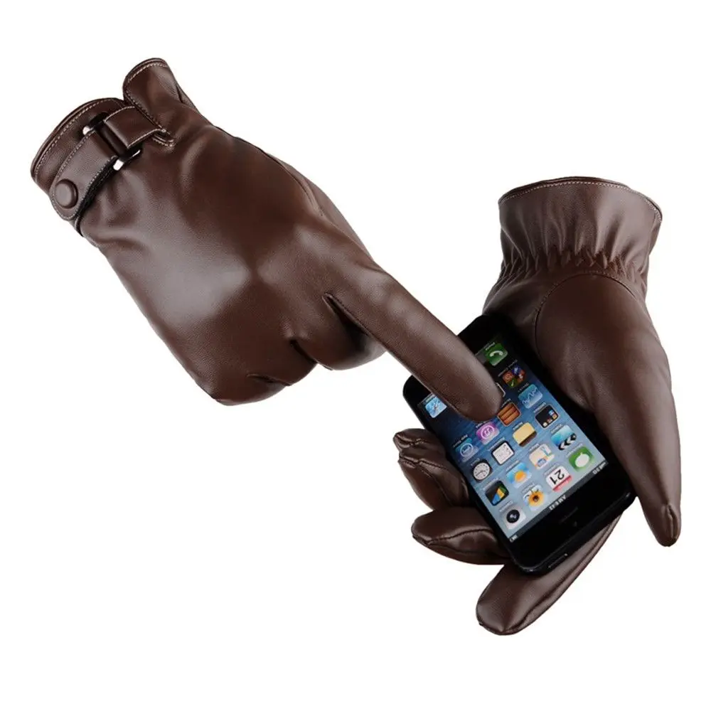 Winter Warm Full Finge Windproof Driving Gloves Fleece Thermal Leather Gloves Touch Screen
Winter Warm Full Finge Windproof Driving Gloves Fleece Thermal Leather Gloves Touch Screen