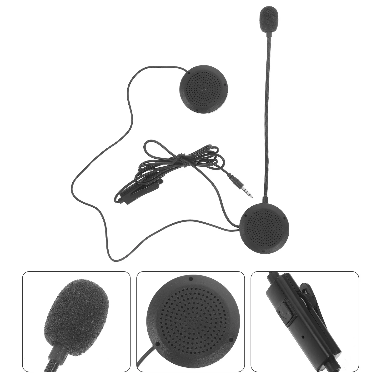 Motorcycle Headset Lightweight Ergonomic Design Clear Audio Sound For Gaming Streaming Calling Compatible With
Motorcycle Headset Lightweight Ergonomic Design Clear Audio Sound For Gaming Streaming Calling Compatible With