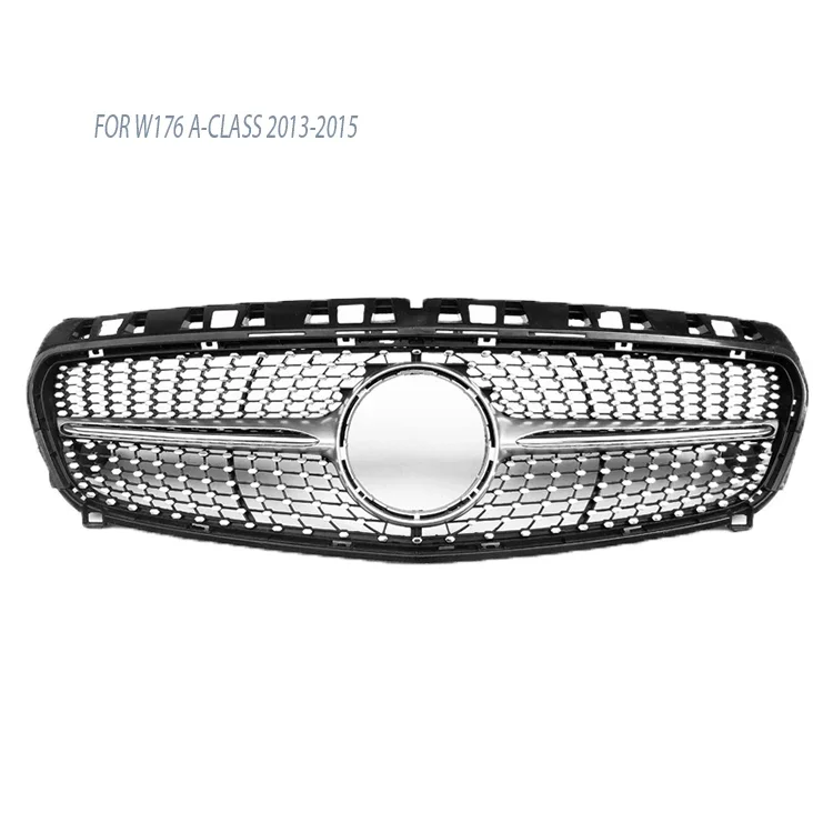 STLF SCBLAUTO parts Front bumper silver diamond GRILLE For Mercedes Benz A class W176 2013 2014 2015
STLF SCBLAUTO parts Front bumper silver diamond GRILLE For Mercedes Benz A class W176 2013 2014 2015