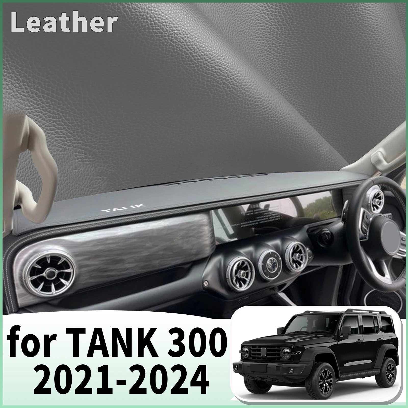 fit for GWM TANK 300 2021 2022-2024 WIHTE LOGO Dashmat Car Accessories Dashboard Cover Pad DashMat Sunshade Protective Carpet
fit for GWM TANK 300 2021 2022-2024 WIHTE LOGO Dashmat Car Accessories Dashboard Cover Pad DashMat Sunshade Protective Carpet