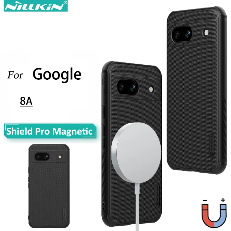 Магнитный чехол NILLKIN для Google Pixel 8A MagSafe, суперматовый защитный чехол из ТПУ для смартфонов Google Pixel 8A
Магнитный чехол NILLKIN для Google Pixel 8A MagSafe, суперматовый защитный чехол из ТПУ для смартфонов Google Pixel 8A