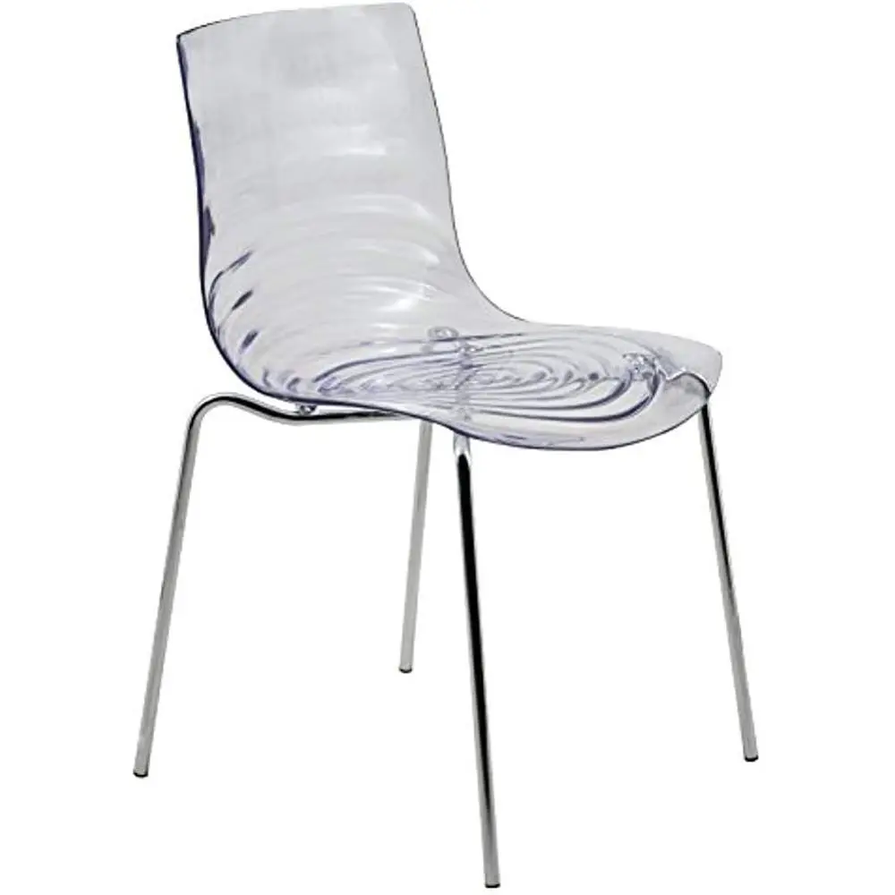 Modern Lucite Dining Chair with Metal Legs - Ideal for Contemporary Kitchens, Small Spaces, and Offices
Modern Lucite Dining Chair with Metal Legs - Ideal for Contemporary Kitchens, Small Spaces, and Offices