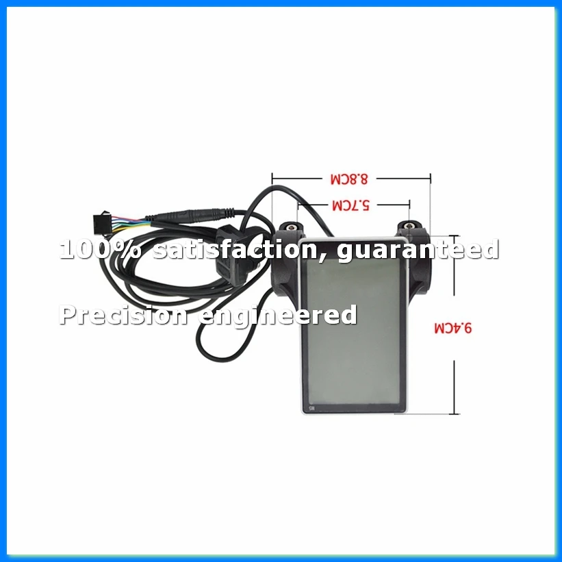 E-Bike Throttle Speed Regulating Display Electric Bicycle Car Scooter Waterproof 5-Core LCD Display Panel-ABYS
E-Bike Throttle Speed Regulating Display Electric Bicycle Car Scooter Waterproof 5-Core LCD Display Panel-ABYS