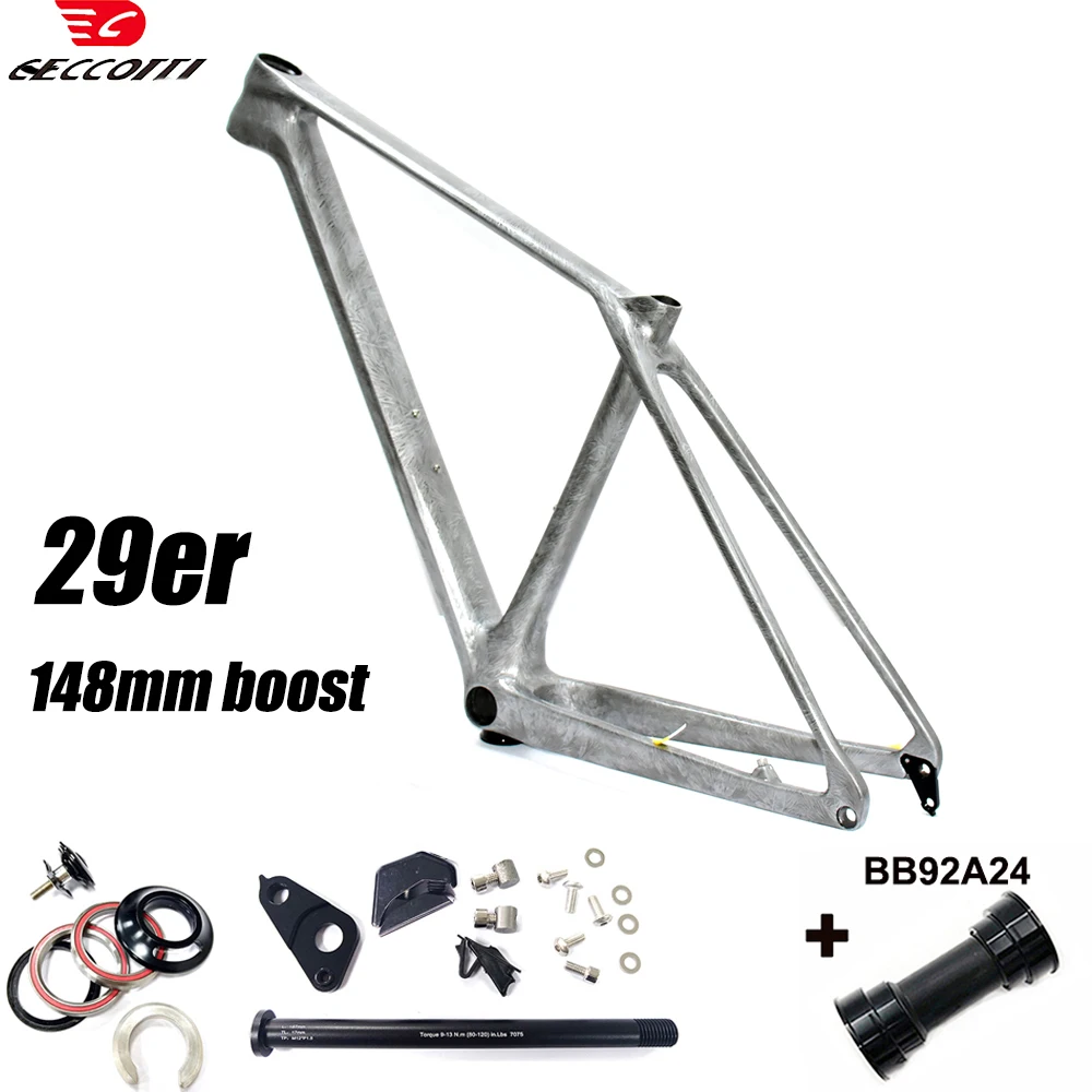 CECCOTTI-Mountain Carbon Frame, Customized Color for 29er MTB, Full Hidde Cable Design
CECCOTTI-Mountain Carbon Frame, Customized Color for 29er MTB, Full Hidde Cable Design