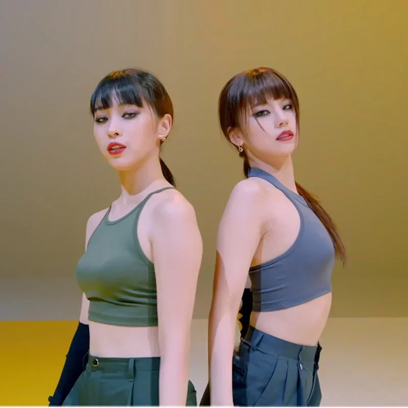 Kpop Girl Group женский пикантный Приталенный жилет для джазовых танцев, укороченные топы, одежда для концертов, брюки-карго, одежда для выступлений, музыкального фестиваля
Kpop Girl Group женский пикантный Приталенный жилет для джазовых танцев, укороченные топы, одежда для концертов, брюки-карго, одежда для выступлений, музыкального фестиваля