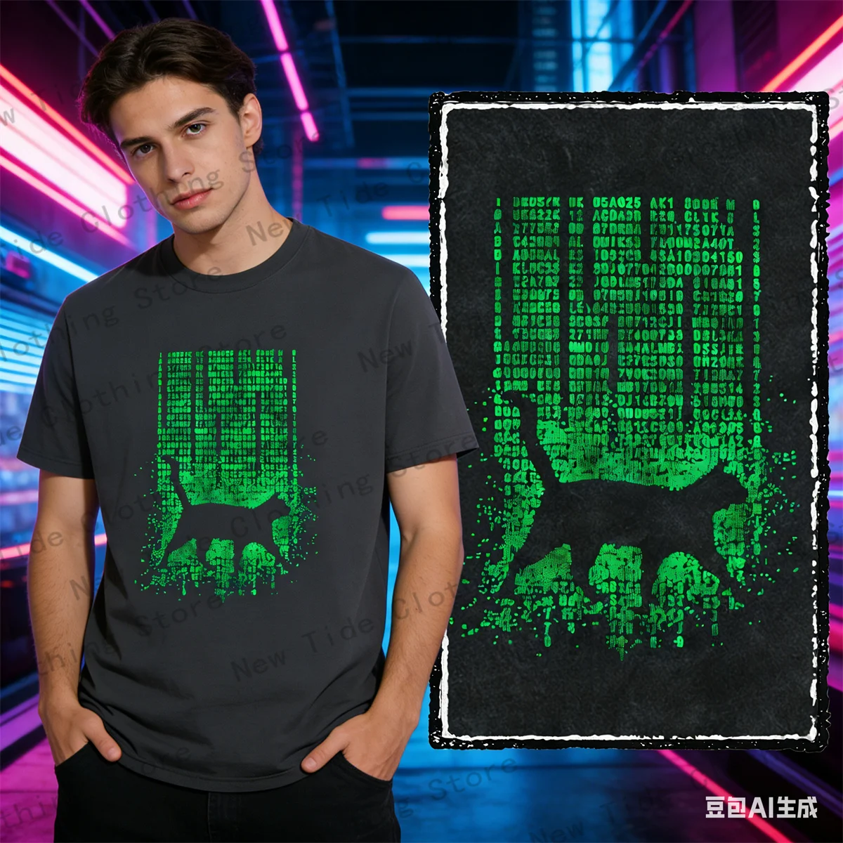 Футболка унисекс из хлопка с принтом «Кот», эффектом кислотной стирки и эксклюзивным графическим дизайном, крутая уличная одежда, мужские футболки больших размеров, размер 14
Футболка унисекс из хлопка с принтом «Кот», эффектом кислотной стирки и эксклюзивным графическим дизайном, крутая уличная одежда, мужские футболки больших размеров, размер 14