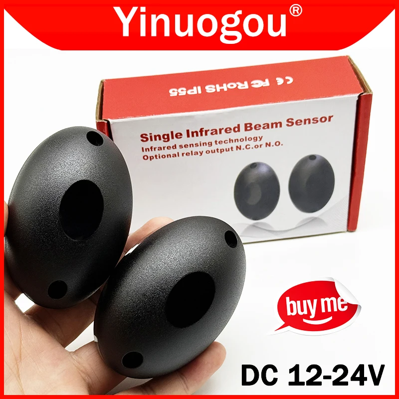 Infrared Detector Sensor 12-24V IP55 Single Infrared Beam Sensor for Obstacle Automated Gate Door Window Burglar Alarm System
Infrared Detector Sensor 12-24V IP55 Single Infrared Beam Sensor for Obstacle Automated Gate Door Window Burglar Alarm System