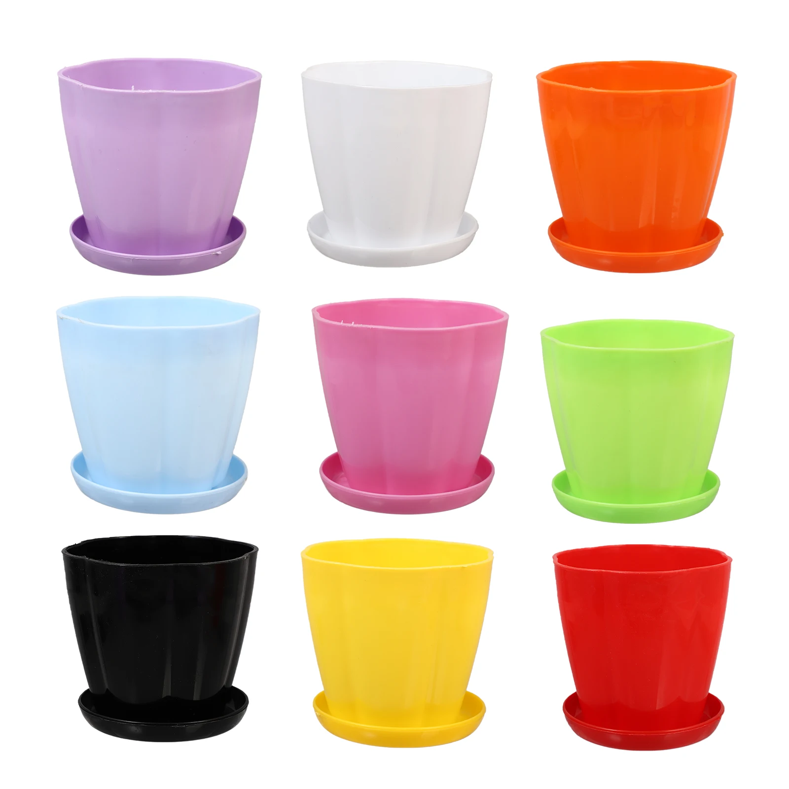 10 Pcs Petal Shaped Flower Pot Plastic Succulent Planter Tray Foldable Raw Material Balcony Decoration Durable Mini Container
10 Pcs Petal Shaped Flower Pot Plastic Succulent Planter Tray Foldable Raw Material Balcony Decoration Durable Mini Container