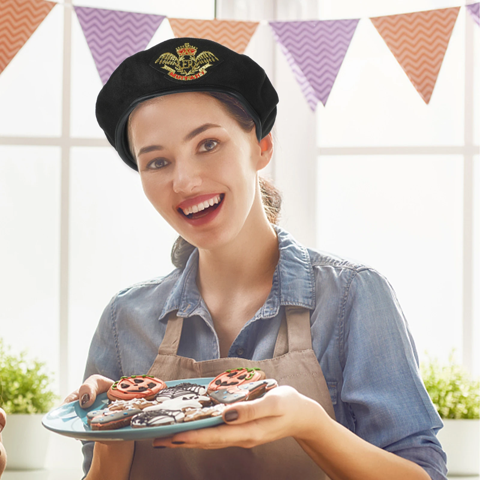 Woolen Beret Hats Sailor Costume Cap Durable Comfortable Captain Cosplay Yacht Outfit Boaters Square Dance Party Accessories
Woolen Beret Hats Sailor Costume Cap Durable Comfortable Captain Cosplay Yacht Outfit Boaters Square Dance Party Accessories
