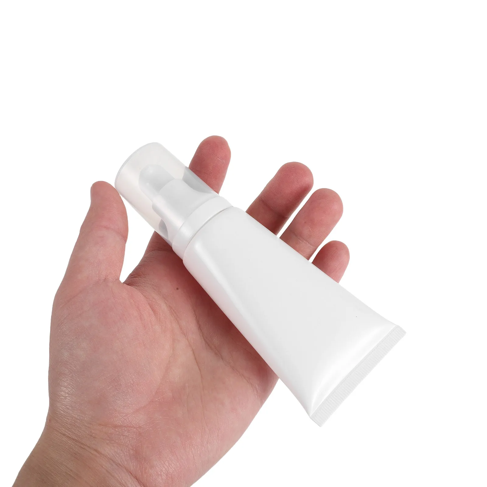 4Pcs Airless Vacuum Pump Soft Tubes 50Ml Refillable Travel Lotion Shampoo Container Makeup Pump Dispenser Small
4Pcs Airless Vacuum Pump Soft Tubes 50Ml Refillable Travel Lotion Shampoo Container Makeup Pump Dispenser Small