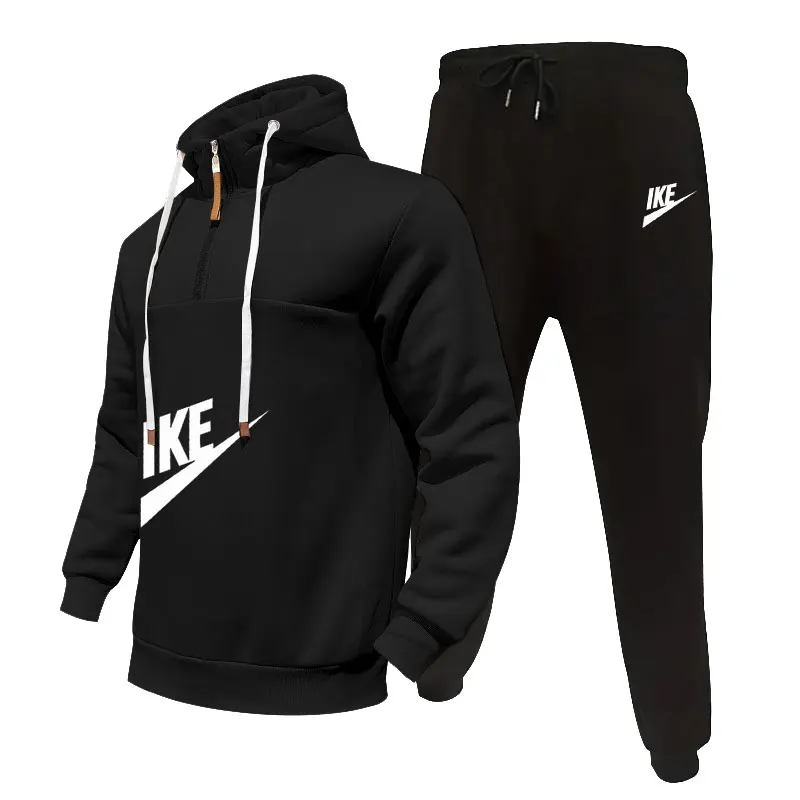 2024 New Men's Tracksuit Autumn And Winter Fleece Lined With Thick Hoodie Sweatshirt + Sweatpants 2-piece Running Men's Clothing
2024 New Men's Tracksuit Autumn And Winter Fleece Lined With Thick Hoodie Sweatshirt + Sweatpants 2-piece Running Men's Clothing