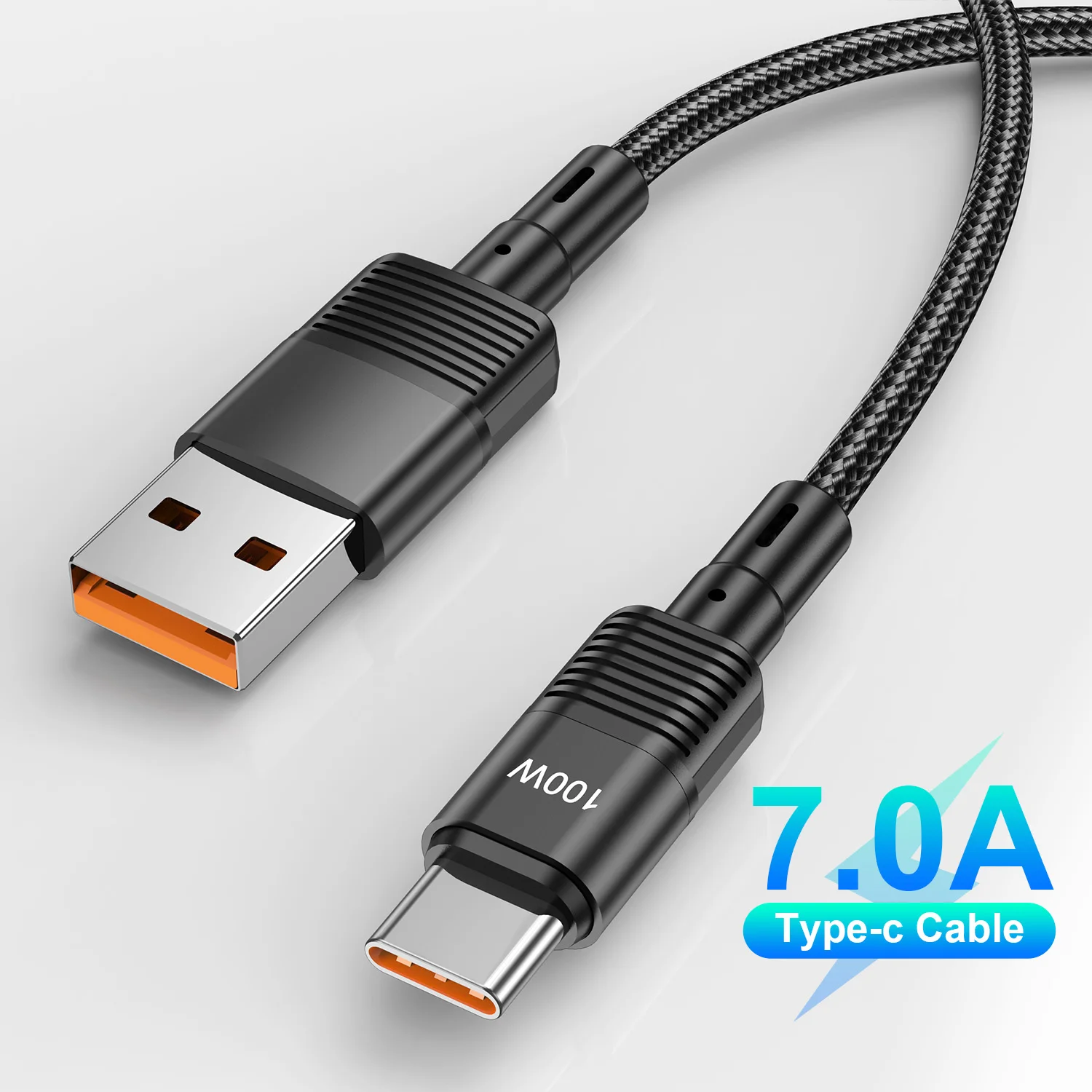 7A 100W Fast Charging Cable USB Type C Cable For iphone 15 Huawei Nova Honor Transmission Fast Charger Data Cord Cable Wire
7A 100W Fast Charging Cable USB Type C Cable For iphone 15 Huawei Nova Honor Transmission Fast Charger Data Cord Cable Wire