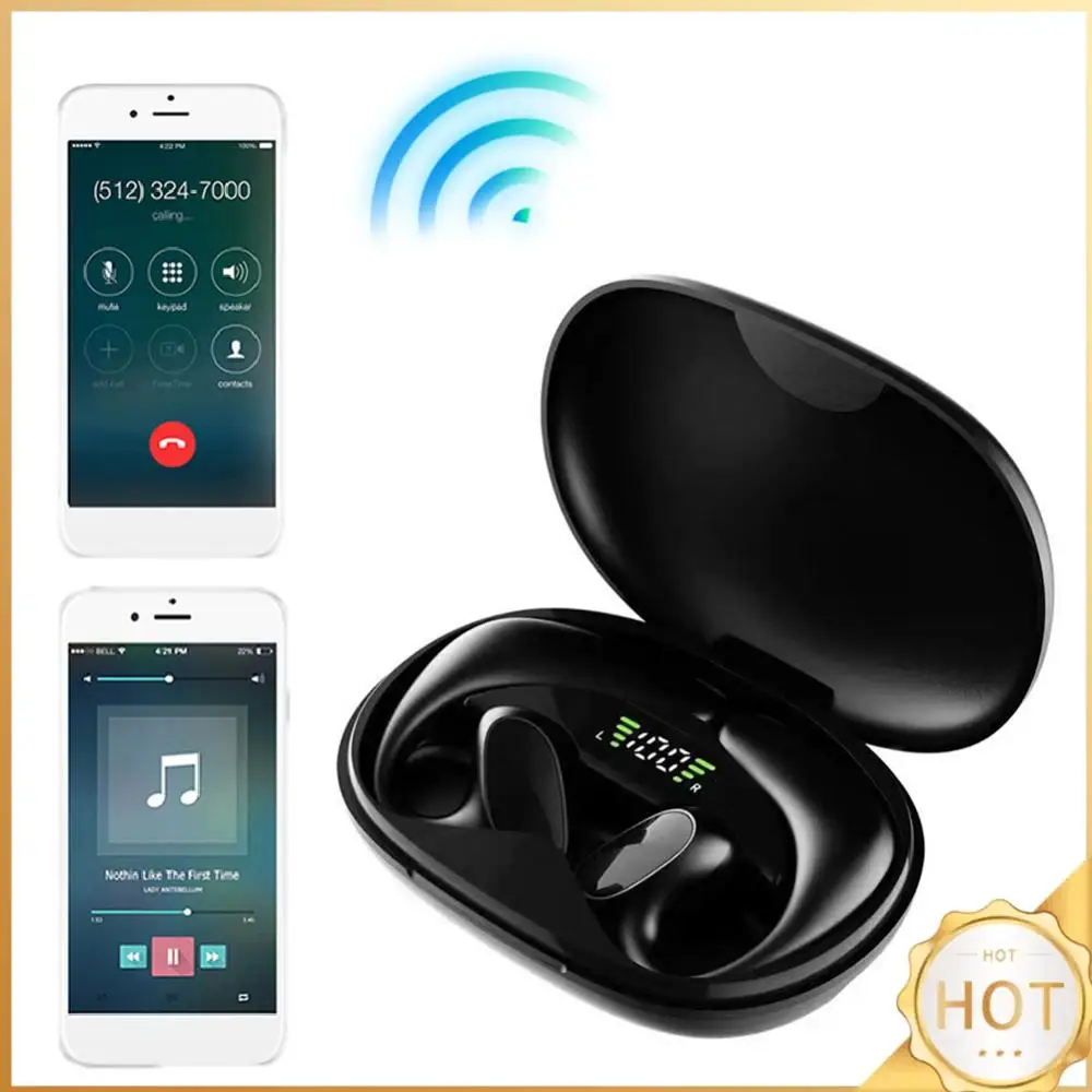 Language Translation Earbuds 144 Languages Bluetooth-Compatible 5.1 Translator Earbuds High Accuracy Real-time Two-Way Earbuds
Language Translation Earbuds 144 Languages Bluetooth-Compatible 5.1 Translator Earbuds High Accuracy Real-time Two-Way Earbuds