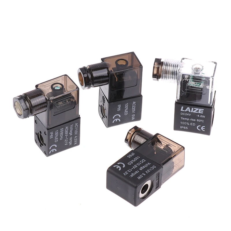 Solenoid Valves Coil With LED For Solenoid Valve 3V110 4V110 DC12V DC24V AC110V AC220V
Solenoid Valves Coil With LED For Solenoid Valve 3V110 4V110 DC12V DC24V AC110V AC220V