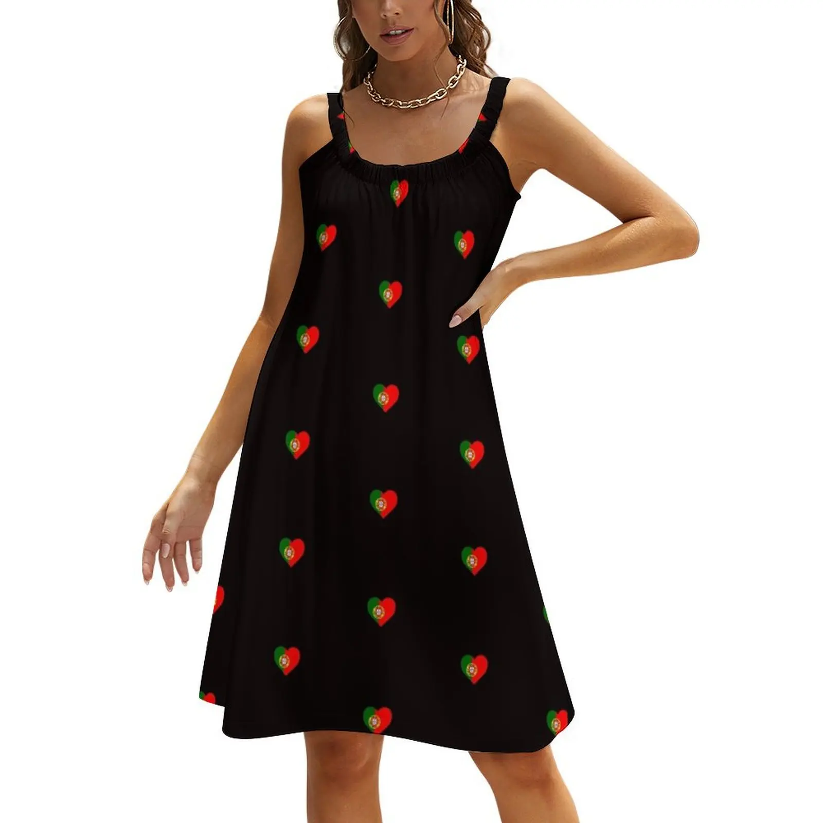 Portuguese Flag Heart Beach Sling Skirt women's evening dresses wedding dresses for parties
Portuguese Flag Heart Beach Sling Skirt women's evening dresses wedding dresses for parties