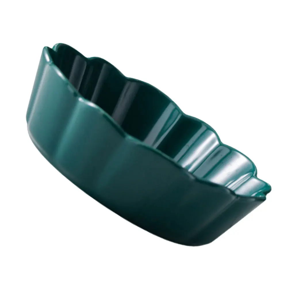 1Pcs Flower Edging Salad Bowl Ceramic Green Food Serving Bowl Multifunctional Fruit Snack Dessert Kitchen Accessory
1Pcs Flower Edging Salad Bowl Ceramic Green Food Serving Bowl Multifunctional Fruit Snack Dessert Kitchen Accessory