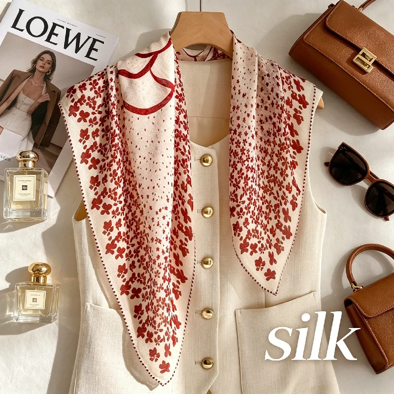 "Camellia Covenant" Elegant Siris Silk Daily Wear and Handbag with Multifunctional Mulberry Silk Scarf Decorative Scarf
"Camellia Covenant" Elegant Siris Silk Daily Wear and Handbag with Multifunctional Mulberry Silk Scarf Decorative Scarf