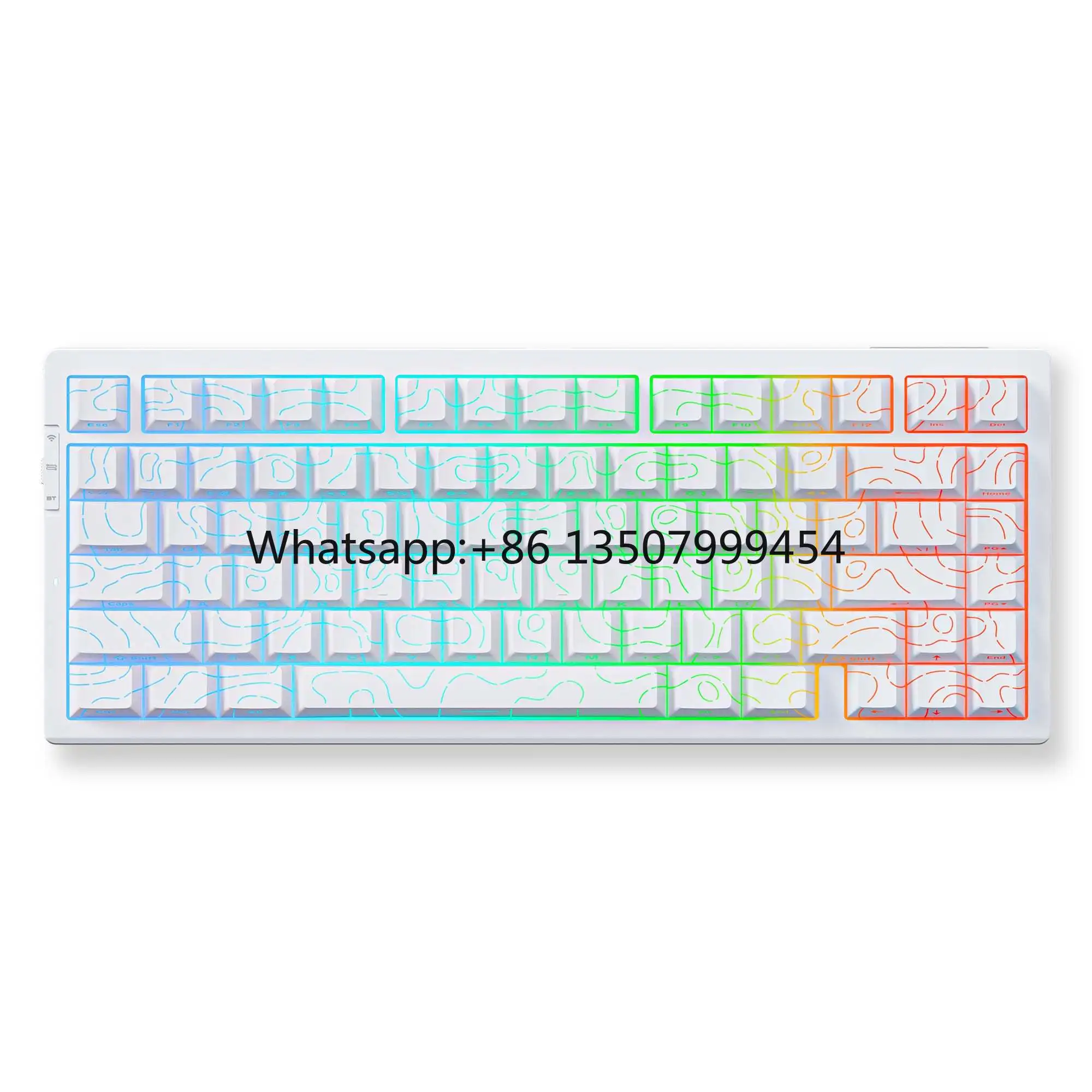 G75PRO Wired Usb RGB LED Light Pc Computer Custom 2.4G Wireless Gaming Mechanical Switch 75% Keyboard
G75PRO Wired Usb RGB LED Light Pc Computer Custom 2.4G Wireless Gaming Mechanical Switch 75% Keyboard