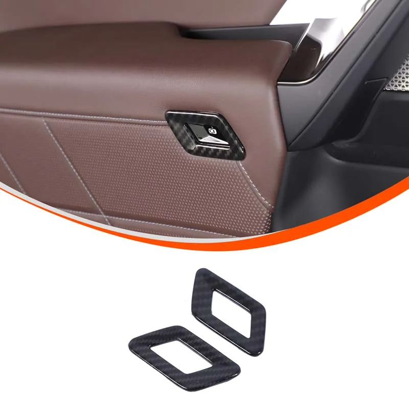 For BMW 7 Series G70 2023-2025 ABS Carbon Fiber Car Rear Door Switch Button Decorative Frame Stickers Car Interior Accessories
For BMW 7 Series G70 2023-2025 ABS Carbon Fiber Car Rear Door Switch Button Decorative Frame Stickers Car Interior Accessories