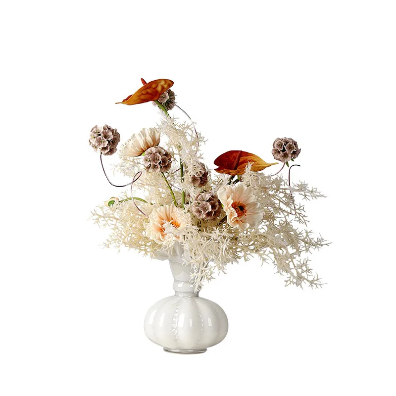 DSA modern light luxury glass vase simulation flower high-footed flower device negotiation table coffee table home decoration
DSA modern light luxury glass vase simulation flower high-footed flower device negotiation table coffee table home decoration