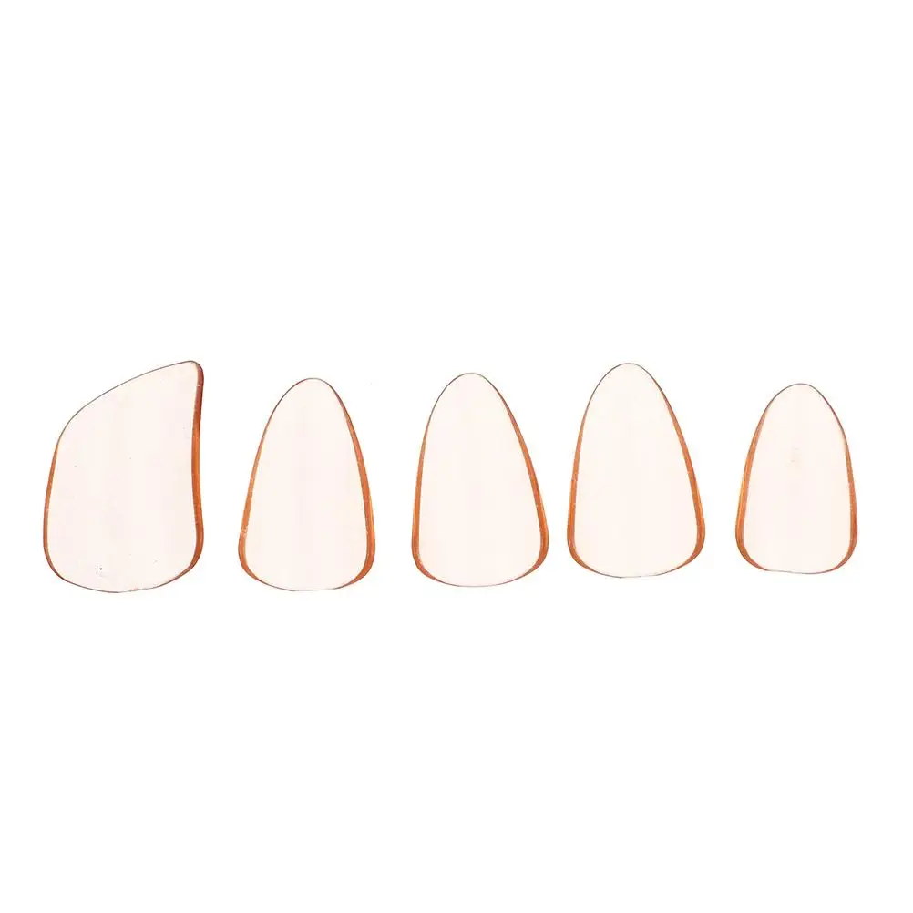 5 Pcs Pipa Nails Transparent Colorful Lightweight Polycarbonate Nail Protectors for Musical Instrument Practice Portable
5 Pcs Pipa Nails Transparent Colorful Lightweight Polycarbonate Nail Protectors for Musical Instrument Practice Portable