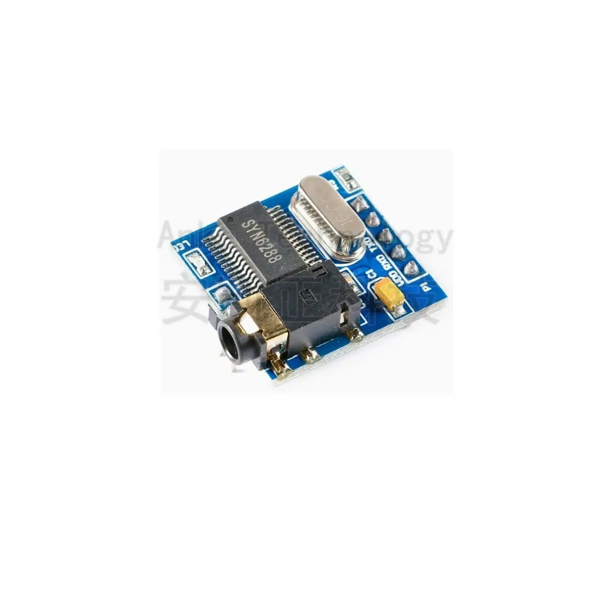 Speech synthesis module, text-to-speech (TTS), human-like pronunciation, SYN6288
Speech synthesis module, text-to-speech (TTS), human-like pronunciation, SYN6288