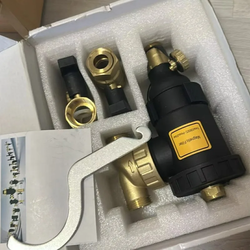 Household Automatic Magnetic Filter for Hydronic Floor Heating System Durable Brass Floor Heating Parts
Household Automatic Magnetic Filter for Hydronic Floor Heating System Durable Brass Floor Heating Parts