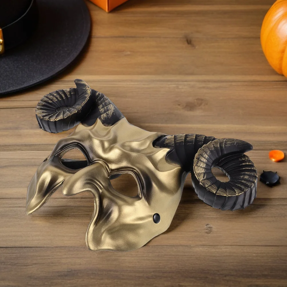 2pcs Horned Mask Half Face Lightweight Breathable For Halloween Party Cosplay Masquerade Festival Animal Horn Mask Decorative
2pcs Horned Mask Half Face Lightweight Breathable For Halloween Party Cosplay Masquerade Festival Animal Horn Mask Decorative